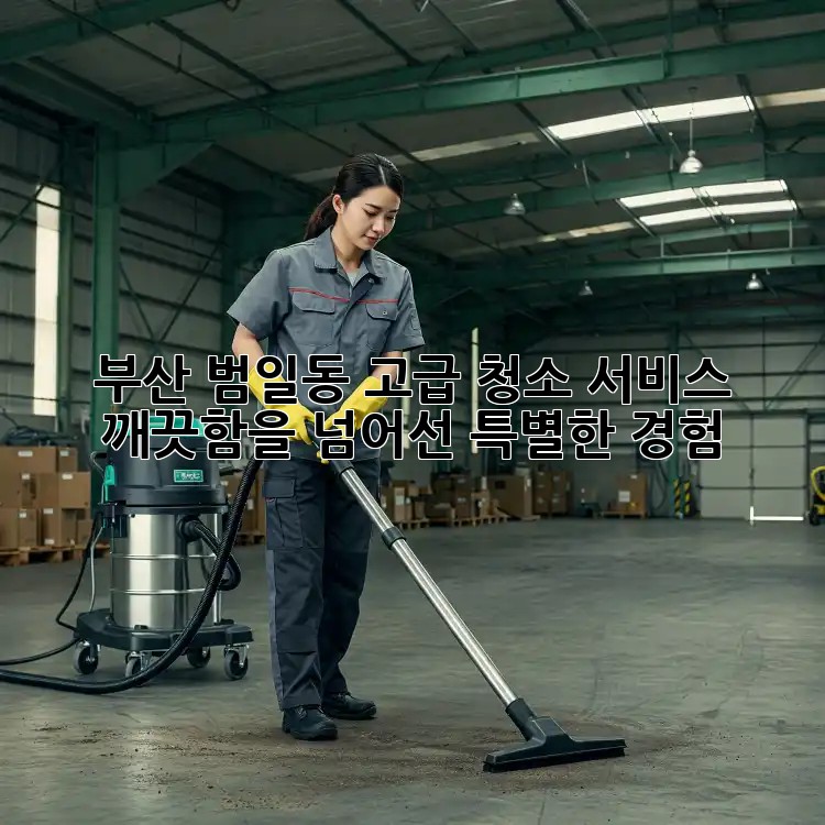 부산 범일동 고급 청소 서비스: 깨끗함을 넘어선 특별한 경험 부산 범일동 고급 청소 서비스: 깨끗함을 넘어선 특별한 경험