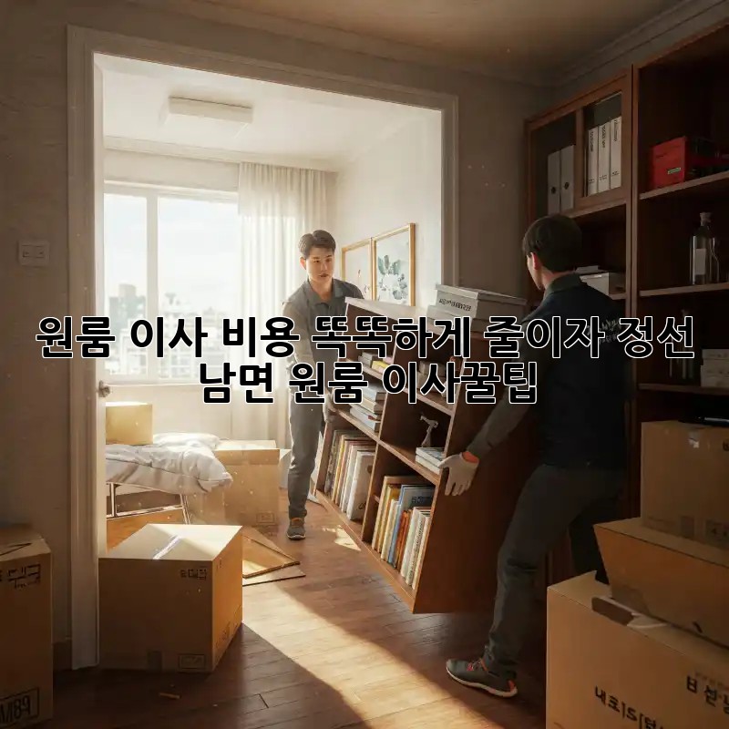 원룸 이사, 비용 똑똑하게 줄이자! 정선 남면 원룸 이사꿀팁 원룸 이사, 비용 똑똑하게 줄이자! 정선 남면 원룸 이사꿀팁