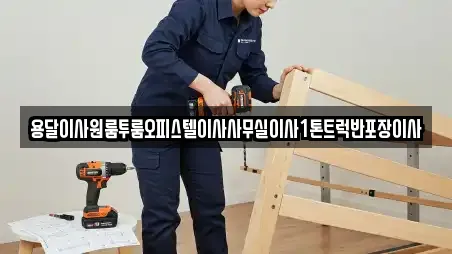 용달이사원룸투룸오피스텔이사사무실이사1톤트럭반포장이사