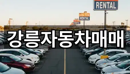 강릉자동차매매