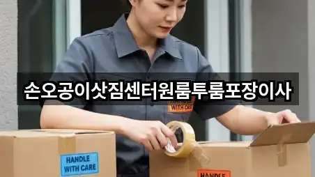 손오공이삿짐센터원룸투룸포장이사