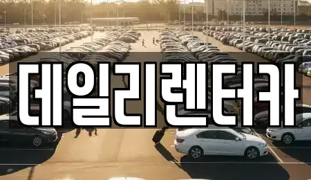 경기 성남시 분당구 야탑동 단기렌트카 전문 데일리렌터카