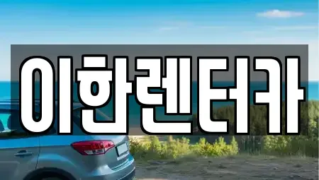 경기 성남시 분당구 야탑동 렌트카 전문 이한렌터카
