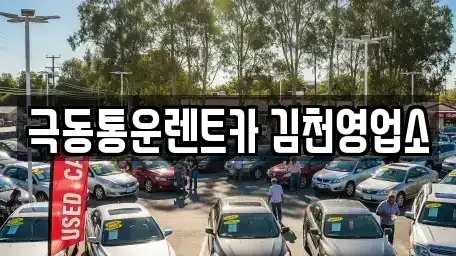 경상북도 김천시 아포읍 렌트카 전문 극동통운렌트카 김천영업소